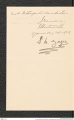 k.k. naturhistorisches Hofmuseum, Intendanzakten 1885-1896 (Hauer), Aktenzahl Z.59/1888, Seite 2